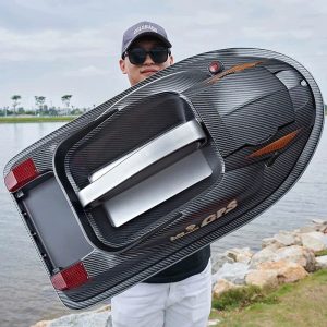 Tàu Cano Kéo Lưới Thả Mồi Chuyên Dụng Điều Khiển Từ Xa HJ817 Có Định Vị GPS và Không GPS