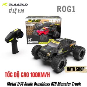 Rlaarlo ROG1 Tốc Độ Cao Không Chổi Than Brushless RTR Monster Truck Tỉ Lệ 1/14 Điều Khiển Từ Xa