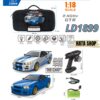 LDR/C LD1899 LD1898 LD1804 Xe Đua Điều Khiển Tỉ Lệ 1/18 RC Drift Car Servo + Gyro Cân Bằng - Hata Shop Đồ Chơi
