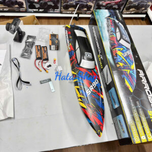 Vector SR90 Tàu Cano Điều Khiển Từ Xa Tốc Độ Cao 75km/h Không Chổi Than Brushless Pin Sạc 4S - Hata Shop Đồ Chơi