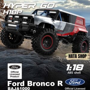 Hyper Go H18P Xe ĐIều Khiển ĐỊa Hình FORD BRONCO R Tỉ Lệ 1/18 Crawler MJXRC - Hata Shop Đồ Chơi