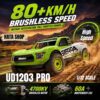UDIRC SIERRA UD1203 PRO Xe Điều Khiển Địa Hình Tốc Độ Cao 80km/h Động Cơ Brushless Không Chổi Than Dẫn Động 4 Bánh 4WD Tỷ Lệ 1/12 Hệ Thống Gyro Cân Bằng – Hata Shop Đồ Chơi